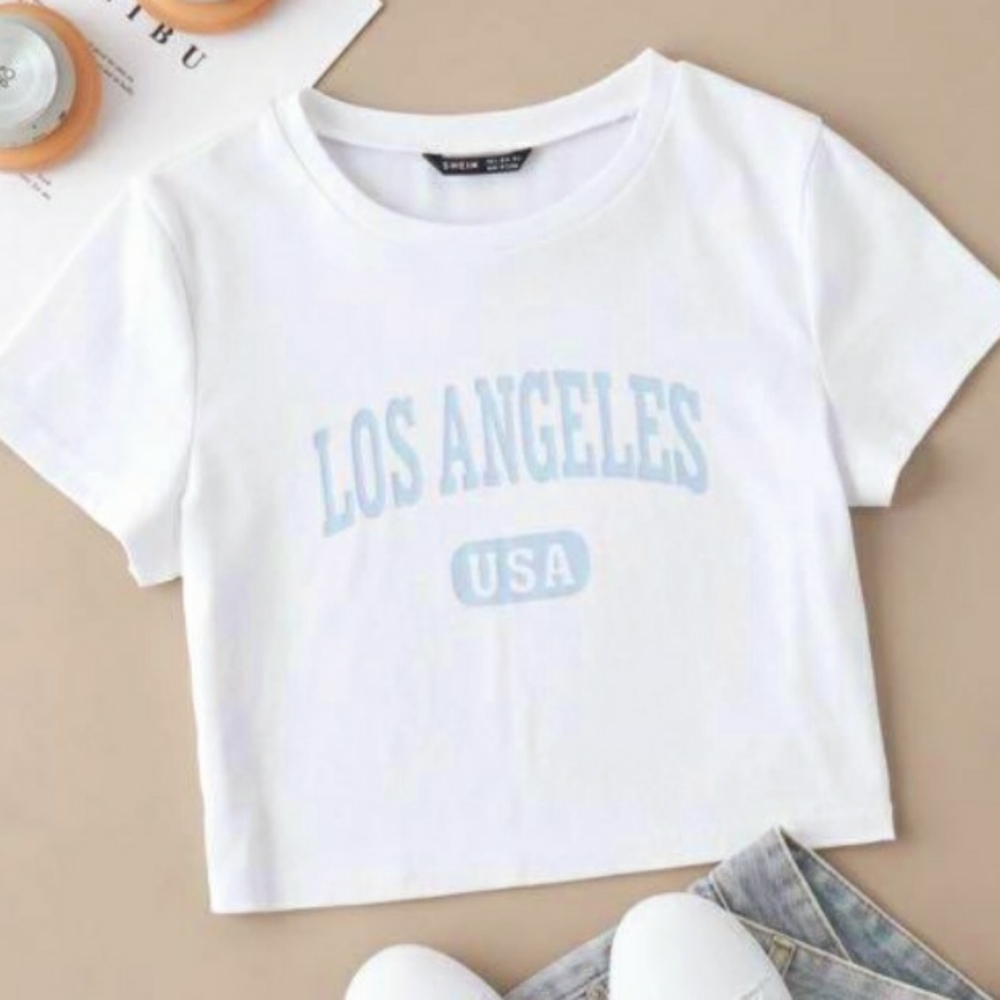 Shein Los Angeles crop top size s